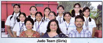 SMS, Janakpuri - Judo Girls Team