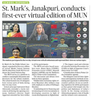 SMS Janakpuri - Media Coverage 2021 : Click to Enlarge