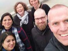 St. Mark's, Janakpuri - Our delegation visits Frederecia Gymnesium, Denmark : Click to Enlarge