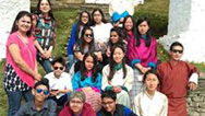St. Mark's, Janakpuri - Our student delegation visits YHS School, Bhutan : Click to Enlarge