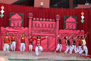 St. Mark's School, Janak Puri - 72nd Independence Day Celebrations : Click to Enlarge
