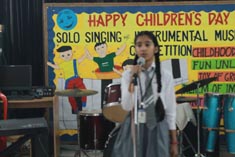 St. Mark's School, Janak Puri - Solo Singing and Instrumental Music Competition : Click to Enlarge