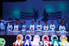 St. Mark's School, Janak Puri - Navras Expression of Life, a spectacular cultural extravaganza was presented by students of classes IV and V : Click to Enlarge