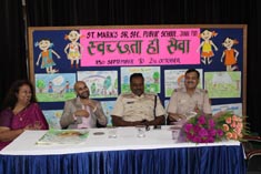 St. Mark's School, Janakpuri - Painting Competition - Swachhata Hi Seva organised by Delhi Police : Click to Enlarge