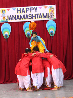 St. Mark's School, Janak Puri - Janamashtami Celebration by the students of the Primary Wing : Click to Enlarge