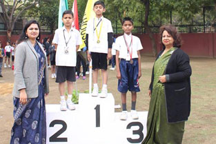 St. Mark's School, Janakpuri - Annual Athletic Meet for Primary Wing : Click to Enlarge