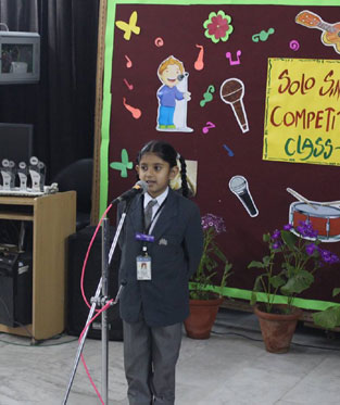St. Mark's School, Janak Puri - Solo Singing Competition : Click to Enlarge