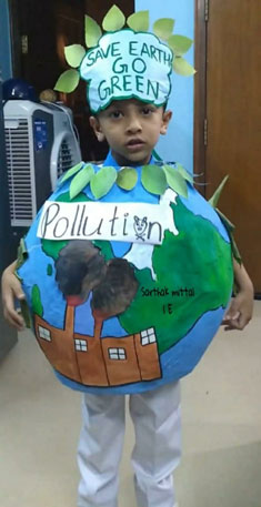 St. Mark's School, Janak Puri - We celebrated Earth Day virtually : Click to Enlarge