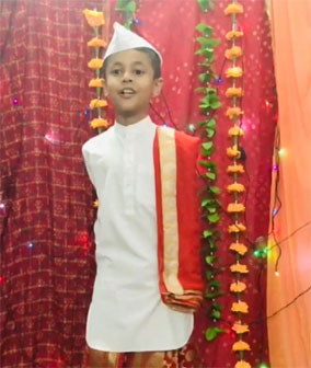 St. Mark's School, Janak Puri - Students of Class III celebrated Ganesh Chaturthi : Click to Enlarge
