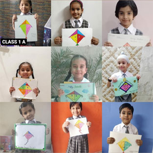 St. Mark's School, Janak Puri - Our primary students celebrated Baisakhi this year by enthusiastically participating in various art and craft activities : Click to Enlarge