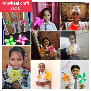 St. Mark's School, Janak Puri - Our primary students celebrated Baisakhi this year by enthusiastically participating in various art and craft activities : Click to Enlarge