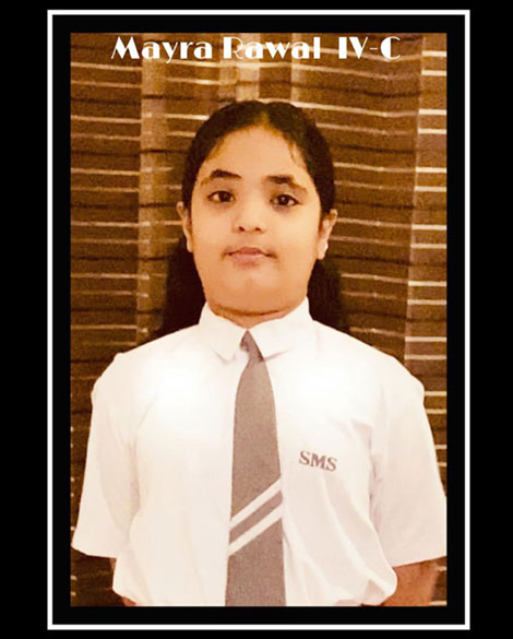 St. Mark's School, Janak Puri - Mayra Rawal of Class IV-C participated in the Competition Creative Coats organised by Glendale Education and secured the Third Position : Click to Enlarge