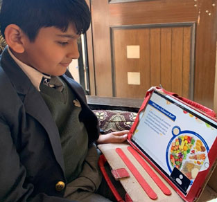 St. Mark's School, Janak Puri - A webinar My Breakfast organised for the students : Click to Enlarge
