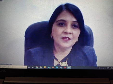 St. Mark's School, Janak Puri - Our esteemed Principal Ms. Inderpreet Kaur Ahluwalia in the panel discussion in an interactive webinar on The National Education Policy 2020 and its effects on all the stakeholders : Click to Enlarge