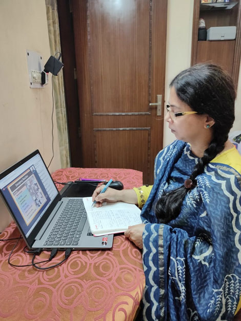 St. Mark's School, Janak Puri - A Webinar on Early Childhood Care and Education was conducted by Atal Sahodaya for teachers teaching Class I : Click to Enlarge