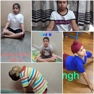 St. Mark's School, Janak Puri - A Virtual Yoga Session was conducted for teachers by a renowned Yoga Guru, Mr. Himmat Singh : Click to Enlarge