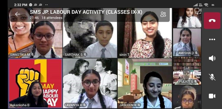 St. Mark's School, Janak Puri - International Labour Day : Click to Enlarge