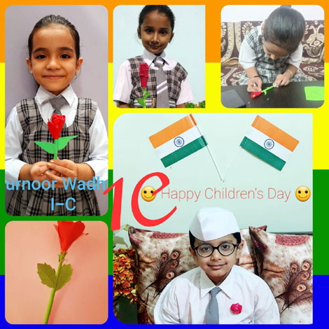 St. Mark's School, Janak Puri - Childrens Day was celebrated with lot of joy and enthusiasm by the primary students : Click to Enlarge