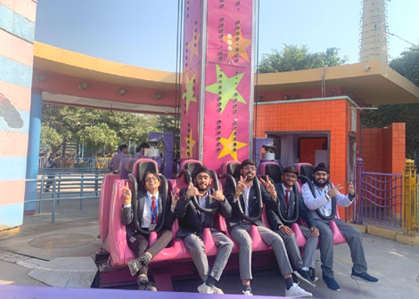 St. Marks Sr. Sec. Public School, Janakpuri - Class X and XII had a fun filled day full of adventure and happiness at the Adventure Island : Click to Enlarge