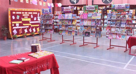 St. Marks Sr Sec Public School, Janakpuri, organised Book Week and Scholastic Book Fair : Click to Enlarge