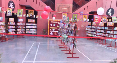 St. Marks Sr Sec Public School, Janakpuri, organised Book Week and Scholastic Book Fair : Click to Enlarge