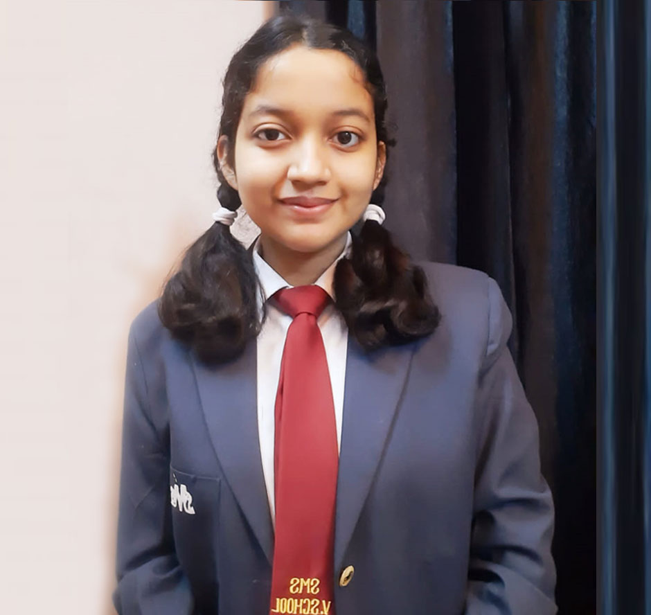 St. Mark's School, Janak Puri - Suhani of XI-D participated in EXTEMPORE DRISHTIKON 22 and brought laurels to the school by winning the Second-Best Speaker Award : Click to Enlarge