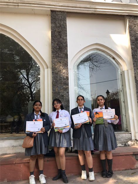 St. Mark's School, Janak Puri - Our senior students participated in The Heritage Youth Ambassador Programme : Click to Enlarge