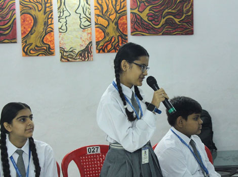 St. Marks Sr. Sec. Public School, Janakpuri - 12 Global Ambassadors of our school from Class VIII attended a Video Conference as a part of the iLinc Carnival 2022 : Click to Enlarge