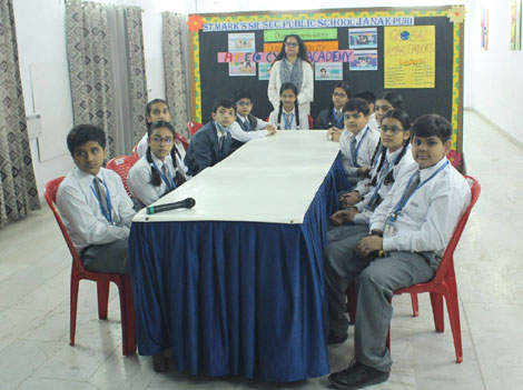 St. Marks Sr. Sec. Public School, Janakpuri - 12 Global Ambassadors of our school from Class VIII attended a Video Conference as a part of the iLinc Carnival 2022 : Click to Enlarge