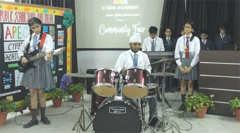 St. Marks Sr. Sec. Public School, Janakpuri - A Safe Community Fair was conducted within the school premises, as a part of iLINC Carnival 2022 : Click to Enlarge