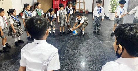 St. Mark's Sr. Sec. Public School, Janak Puri - A Childrens Sports Festival was organized from 25th to 27th April 2023 as a part of the Azadi ka Amrit Mahotsav celebration - Click to Enlarge