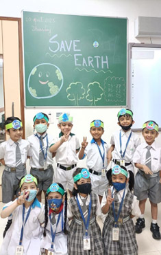 St. Marks Sr. Sec. Public School, Janakpuri - Earth Day Celebrations : Click to Enlarge
