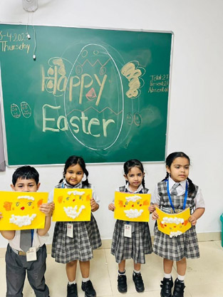 St. Marks Sr. Sec. Public School, Janakpuri - Easter Celebrations : Click to Enlarge