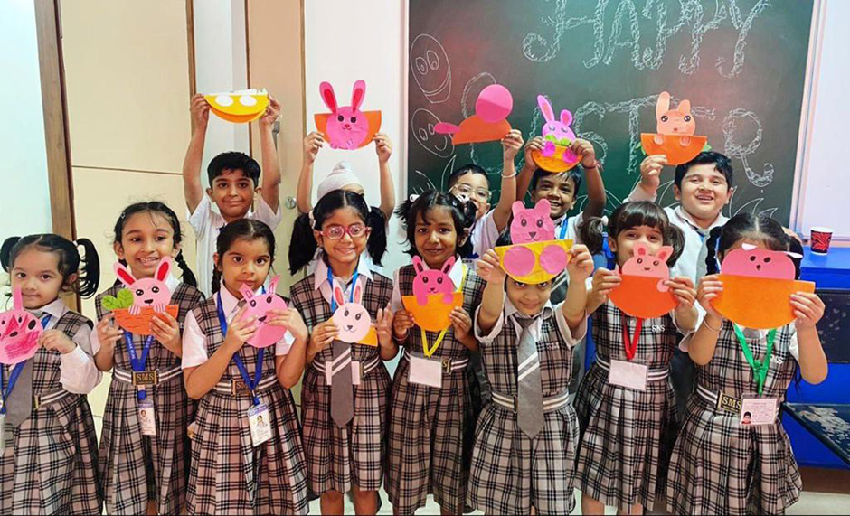 St. Marks Sr. Sec. Public School, Janakpuri - The joyous festival of Easter was celebrated : Click to Enlarge
