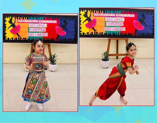 St. Marks Sr. Sec. Public School, Janakpuri - A Solo Dance Competition was organized for the students of Class Nursery and KG : Click to Enlarge