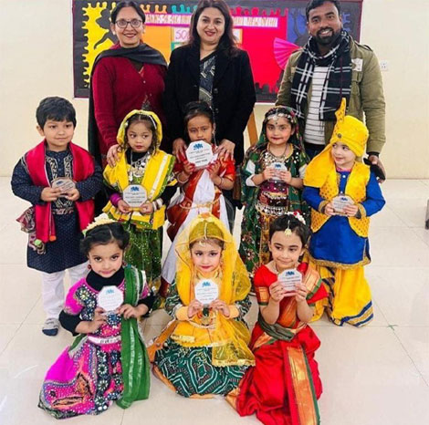 St. Marks Sr. Sec. Public School, Janakpuri - Solo Dance Competition for Class Nursery and K.G : Click to Enlarge