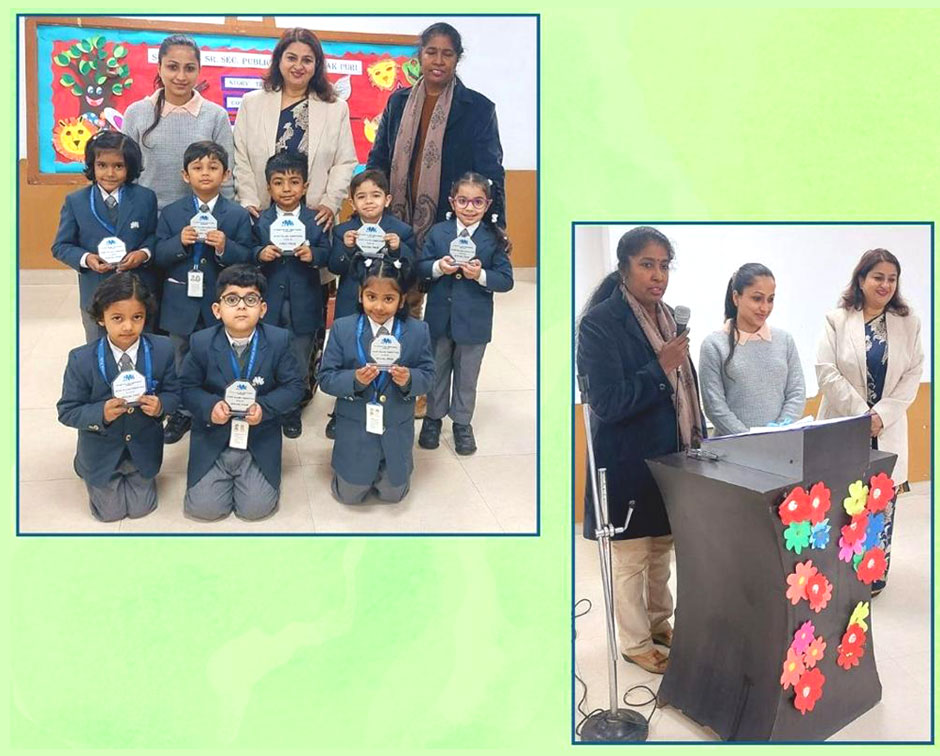 St. Marks Sr. Sec. Public School, Janakpuri - A Storytelling Competition was organized for the students of Class KG : Click to Enlarge