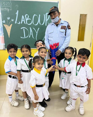 St. Marks Sr. Sec. Public School, Janakpuri - International Labour Day Celebrations : Click to Enlarge