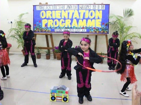 St.Marks Sr Sec Public School Janak Puri - An Orientation Programme was organised in order to apprise the parents of our new entrants of Classes KG and I : Click to Enlarge