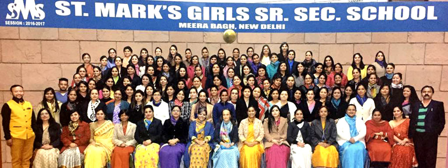 St. Mark's Girls Sr. Sec. School, Meera Bagh - SENIOR STAFF MEMBERS