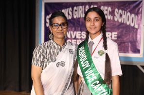 SMS, Girls School - Investiture Ceremony 2019-20 : Click to Enlarge