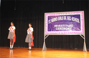 SMS, Girls School - Investiture Ceremony for Juniors 2019-20 : Click to Enlarge