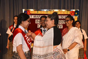 SMS, Girls School - Investiture Ceremony 2022-23 : Click to Enlarge
