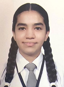 St. Mark's Sr. Sec. School, Meera Bagh - Bhani Ahuja secured 100% in different subjects in Class X : 2021-2022