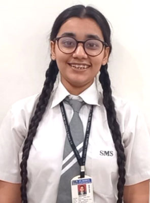 St. Mark's Sr. Sec. School, Meera Bagh - Neha Manot - Third Topper in Class X : 2021-2022