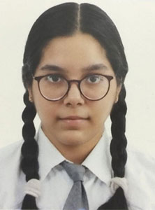 St. Mark's Sr. Sec. School, Meera Bagh - Tananya Gupta secured 100% in different subjects in Class X : 2021-2022