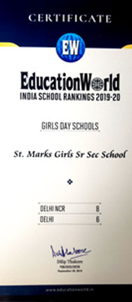 SMS Girls School - Education World Award Ceremony : Click to Enlarge