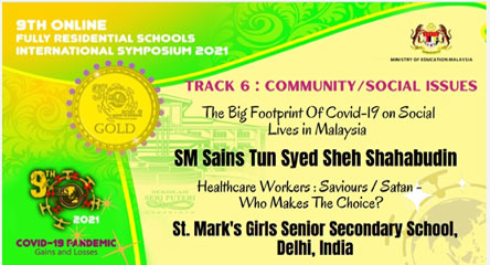 SMS Girls School - FRSIS International Symposium by Sekolah Seri Puteri School, Malaysia : Click to Enlarge