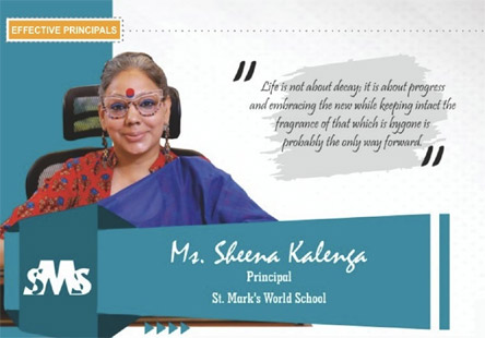SMS World School - Article at Education Today by Ms. Sheena : Click to Enlarge