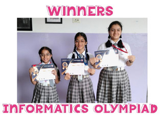 SMS World School - Winners of Silver zone Olympiads : Click to Enlarge